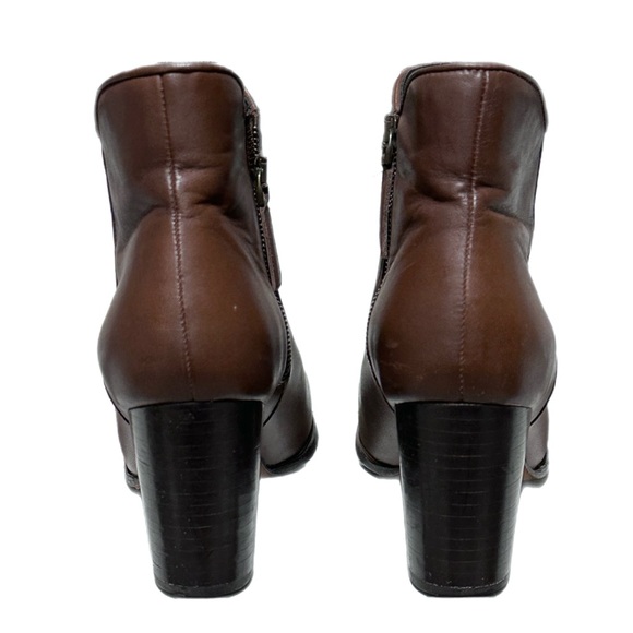 Thursday Boot Company Uptown Heeled Ankle Bootie Brown Size 9.5 - Picture 7 of 10